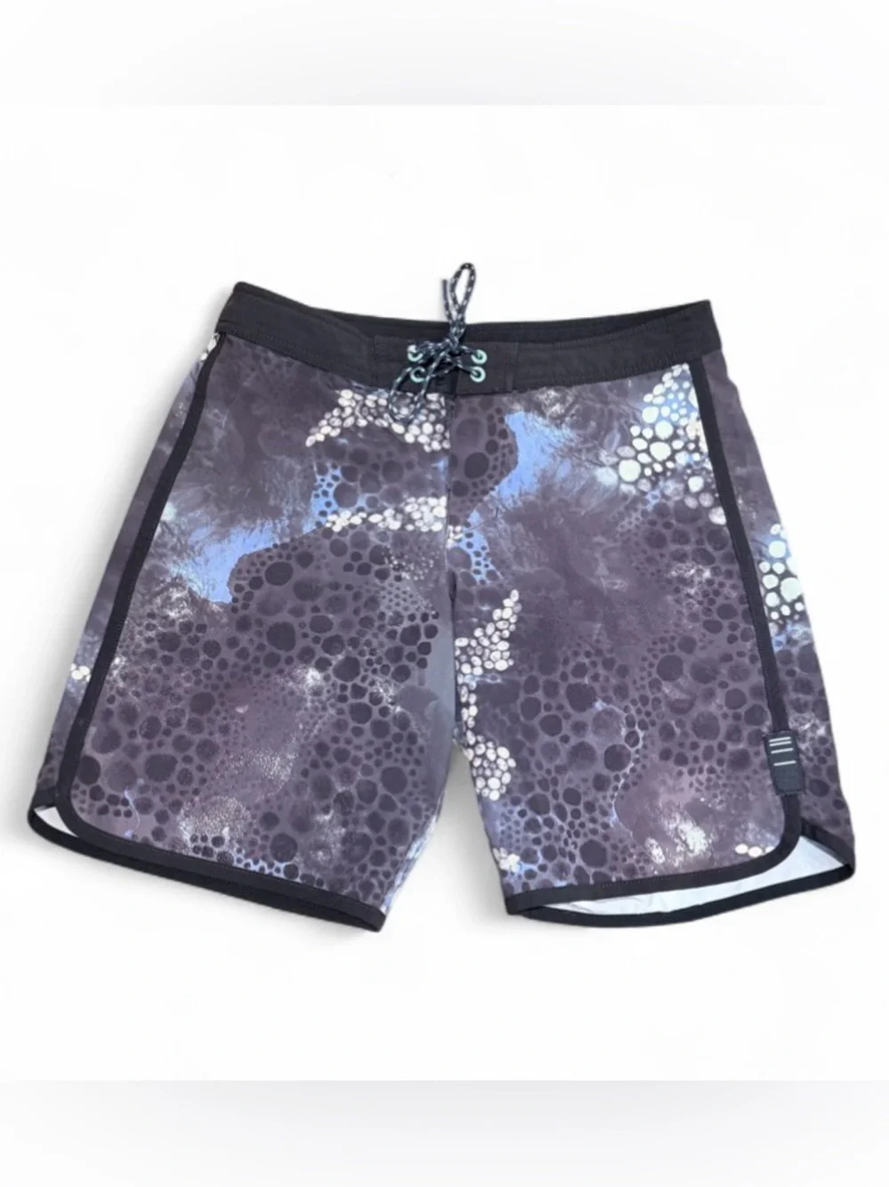 Depactus Head High Mens Board Shorts Abstract Print Swim Trunks Unlined No Tag